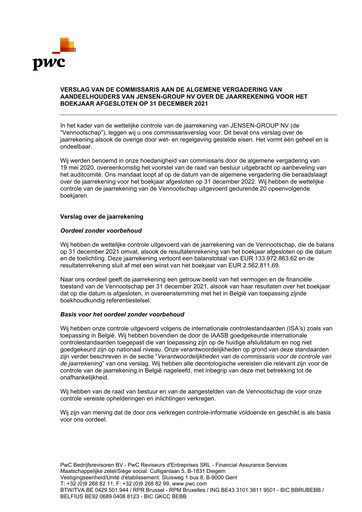 Thumbnail Jensen-Group Financial Statement 2021