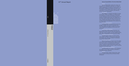 Thumbnail Schweizerische Nationalbank Annual Report 2004