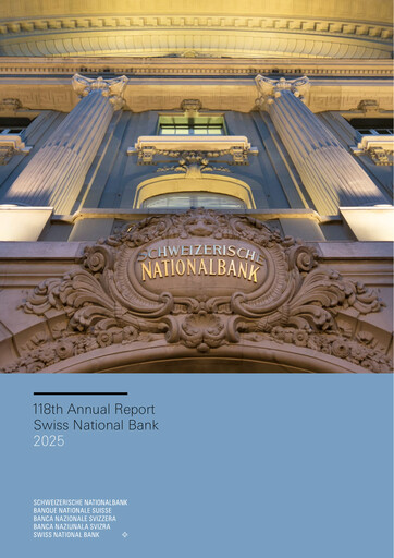 Miniature Schweizerische Nationalbank Rapport annuel 2025