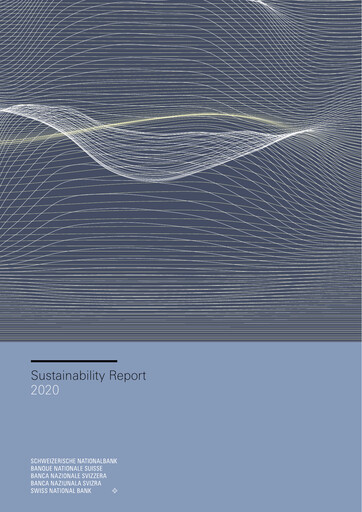 Thumbnail Schweizerische Nationalbank Sustainability Report 2020