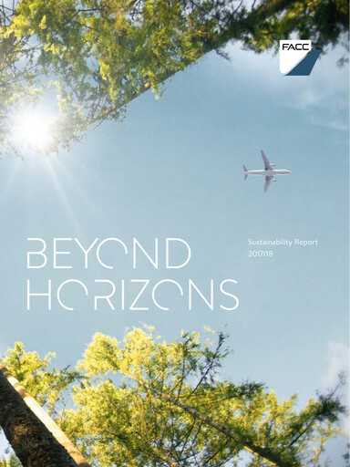 Thumbnail FACC AG Sustainability Report 2017-2018