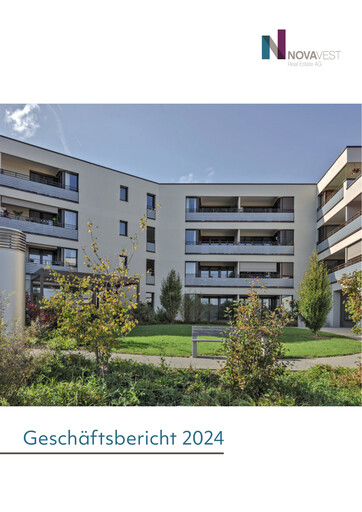 Miniature Novavest Real Estate AG Rapport annuel 2024