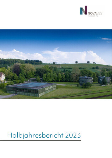 Thumbnail Novavest Real Estate AG Half-year Report 2023-h1