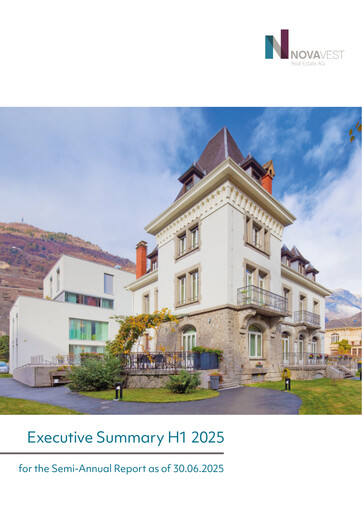 Thumbnail Novavest Real Estate AG Half-year Report 2025-h1