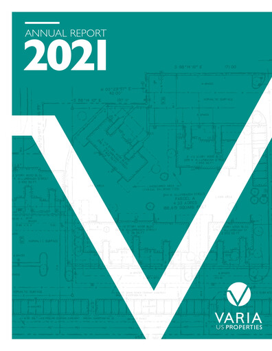 Thumbnail Varia US Properties Annual Report 2021