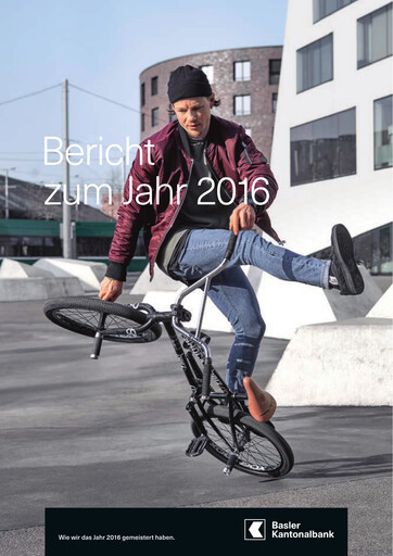 Vorschaubild Basler Kantonalbank Jahresbericht 2016