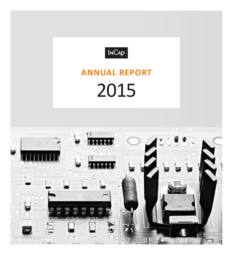 Thumbnail Incap Oyj Annual Report 2015