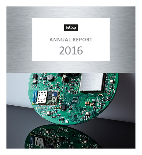 Thumbnail Incap Oyj Annual Report 2016