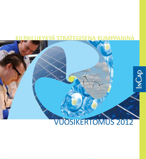 Thumbnail Incap Oyj Annual Report 2012