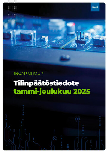 Thumbnail Incap Oyj Financial Report 2025
