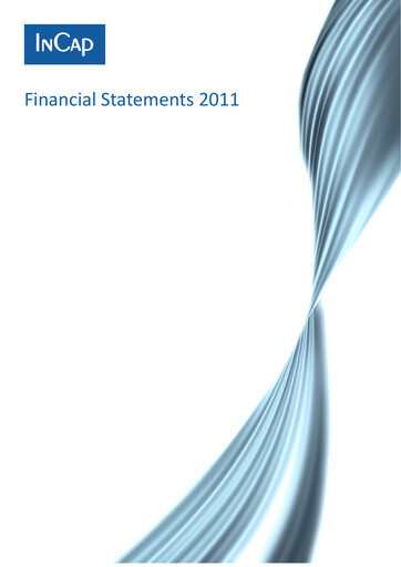 Thumbnail Incap Oyj Financial Statement 2011