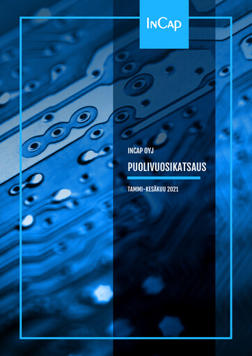 Thumbnail Incap Oyj Half-year Report 2021-h1