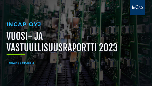 Thumbnail Incap Oyj Sustainability Report 2023