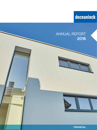 Thumbnail Deceuninck Financial Report 2016