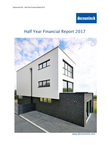 Thumbnail Deceuninck Half-year Report 2017-h1