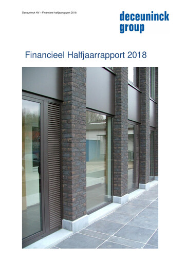 Thumbnail Deceuninck Half-year Report 2018-h1