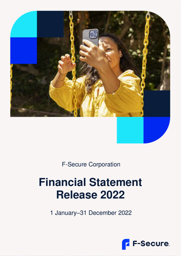 Thumbnail F-Secure Financial Statement 2022