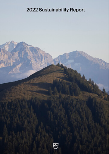 Miniature V-ZUG Holding Rapport de durabilité 2022