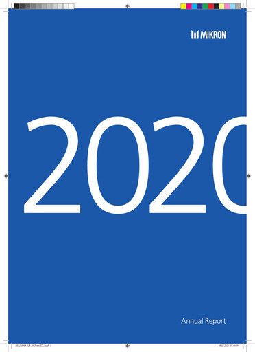 Thumbnail Mikron Holding Annual Report 2020