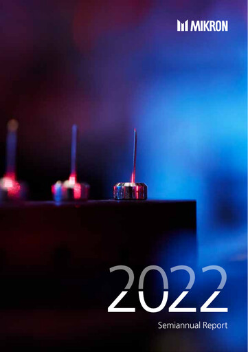 Thumbnail Mikron Holding Half-year Report 2022-h1