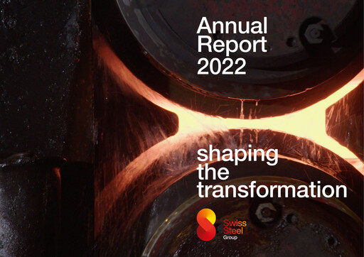 Miniature Swiss Steel Rapport annuel 2022