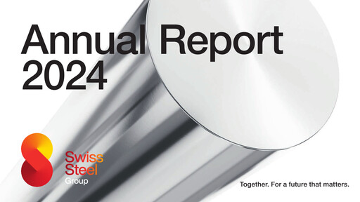 Miniature Swiss Steel Rapport annuel 2024