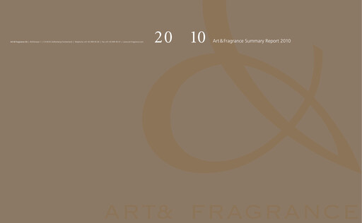 Miniature Lalique Group Rapport annuel 2010