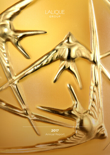 Miniature Lalique Group Rapport annuel 2017