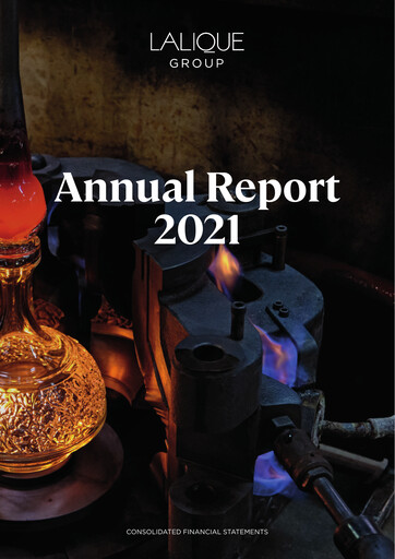 Miniature Lalique Group Bilan financier 2021
