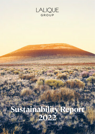 Vorschaubild Lalique Group Nachhaltigkeitsbericht 2022
