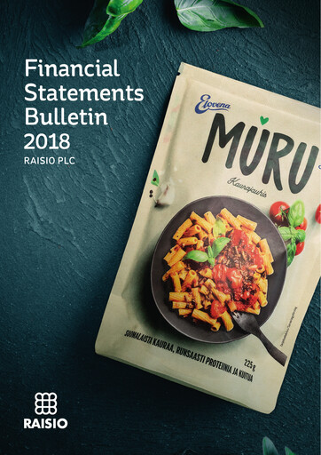 Thumbnail Raisio plc Financial Report 2018