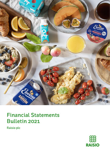Thumbnail Raisio plc Financial Statement 2021
