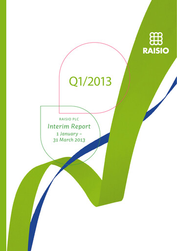Thumbnail Raisio plc Quarterly Report 2013-q1