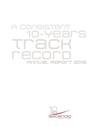 Miniature Ascencio Rapport annuel 2015-2016