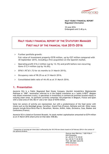 Miniature Ascencio Rapport semestriel 2015-2016-h1