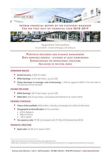 Miniature Ascencio Rapport semestriel 2018-2019-h1