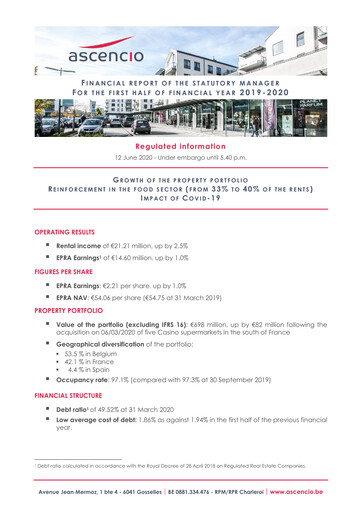 Miniature Ascencio Rapport semestriel 2019-2020-h1