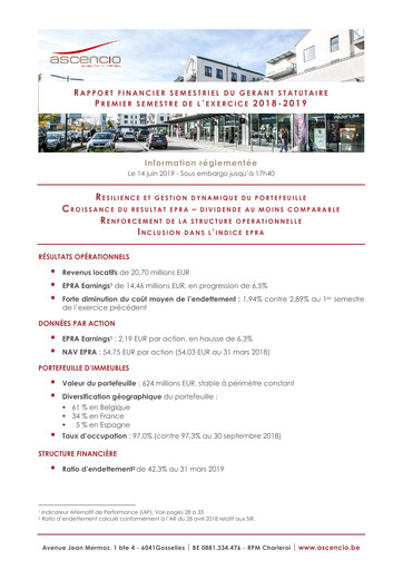 Thumbnail Ascencio Half-year Report 2018-2019-h1