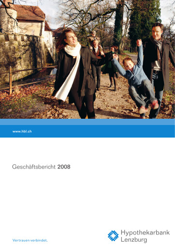 Thumbnail Hypothekarbank Lenzburg Annual Report 2008