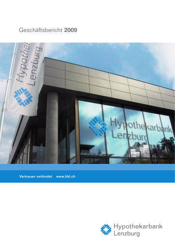 Thumbnail Hypothekarbank Lenzburg Annual Report 2009