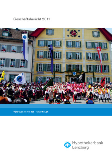Thumbnail Hypothekarbank Lenzburg Annual Report 2011