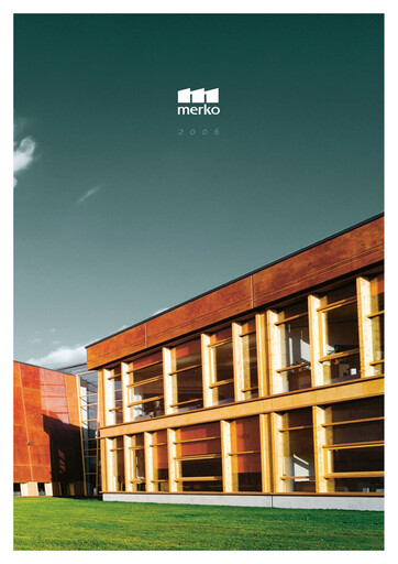Thumbnail AS Merko Ehitus Annual Report 2006