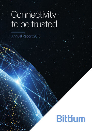 Thumbnail Bittium Annual Report 2018