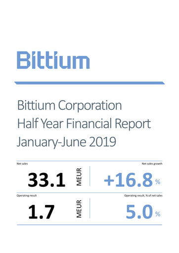 Vorschaubild Bittium Halbjahresbericht 2019-h1