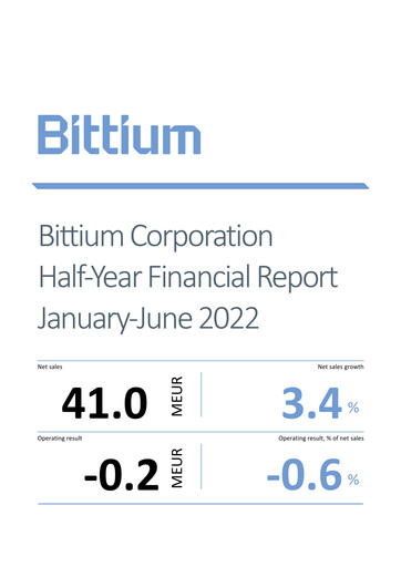 Vorschaubild Bittium Halbjahresbericht 2022-h1