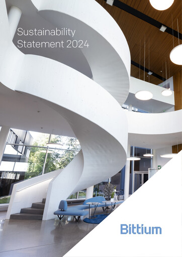 Thumbnail Bittium Sustainability Report 2024