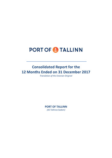 Thumbnail AS Tallinna Sadam Financial Report 2017