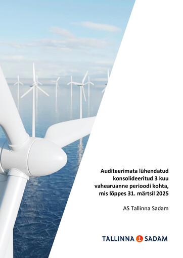 Thumbnail AS Tallinna Sadam Quarterly Report 2025-q1