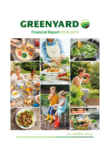Thumbnail Greenyard Financial Report 2018-2019