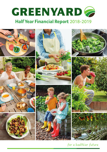 Thumbnail Greenyard Half-year Report 2018-2019